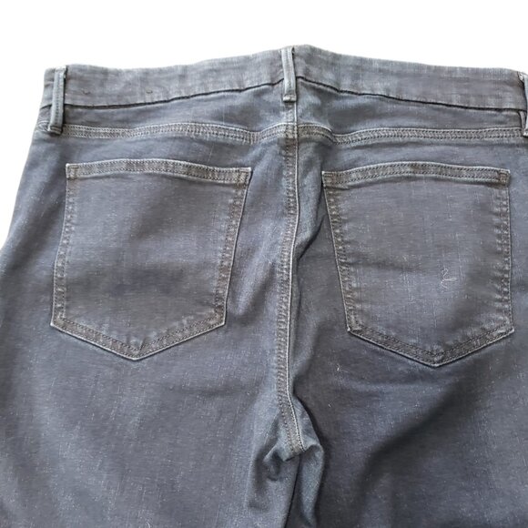 CT1311 Ann Taylor Blue "The Straight" Jean Size 12 - Picture 4 of 4